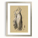 Neoclassical Art Print: Castor & Pollux Freeing Helen - Classical Study Art