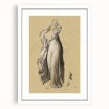 Neoclassical Art Print: Castor & Pollux Freeing Helen - Classical Study Art