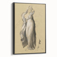 Neoclassical Art Print: Castor & Pollux Freeing Helen - Classical Study Art