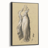 Neoclassical Art Print: Castor & Pollux Freeing Helen - Classical Study Art