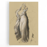 Neoclassical Art Print: Castor & Pollux Freeing Helen - Classical Study Art