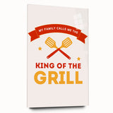 Large abstract wall art on acrylic glass, featuring swirling blue and gray tones, ideal for bedroom or dining room decor.