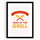 Extra large abstract art print on canvas featuring textured, colorful shapes, ideal for living room decor.