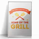 Art Deco poster featuring symmetric geometric patterns in silver and white, framed in acrylic.