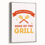 Framed canvas featuring a vintage landscape painting with colorful art elements on a black background.