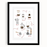 Extra large, abstract art print featuring textured, colorful art with vibrant hues on a black framed canvas.