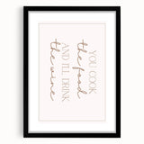 Extra large framed abstract art print featuring vibrant, textured brushstrokes in a range of colors.