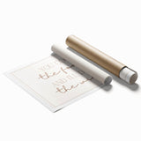 Extra large rolled print featuring a floral design in pastel shades, ideal for classy bathroom wall art.