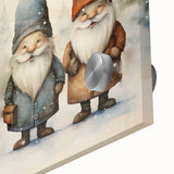 Festive Gnome Quartet – Playful Christmas Art Prints