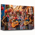 Mariachi Skeletons Celebration – Día de los Muertos Wall Art
