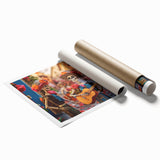 Mariachi Skeletons Celebration – Día de los Muertos Wall Art