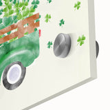 St. Patrick’s Day Vintage Truck - Irish Shamrock Wall Art
