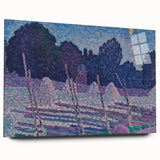 An August Night - Moonlit Landscape by Alfred William Finch