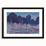 An August Night - Moonlit Landscape by Alfred William Finch