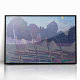 An August Night - Moonlit Landscape by Alfred William Finch