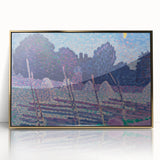 An August Night - Moonlit Landscape by Alfred William Finch