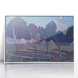 An August Night - Moonlit Landscape by Alfred William Finch