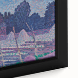 An August Night - Moonlit Landscape by Alfred William Finch