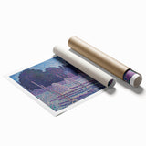 An August Night - Moonlit Landscape by Alfred William Finch