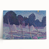 An August Night - Moonlit Landscape by Alfred William Finch