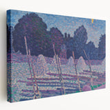 An August Night - Moonlit Landscape by Alfred William Finch