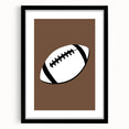 Football Sports - Boys Room Wall Art Kids Bedroom Decor