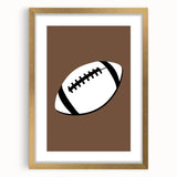 Football Sports - Boys Room Wall Art Kids Bedroom Decor