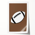Football Sports - Boys Room Wall Art Kids Bedroom Decor