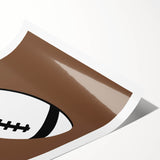 Football Sports - Boys Room Wall Art Kids Bedroom Decor