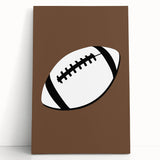 Football Sports - Boys Room Wall Art Kids Bedroom Decor