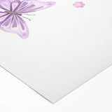 Pastel Butterfly Girls Room Wall Art – Nursery Print