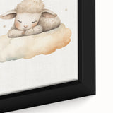 Sleeping Lamb Nursery Wall Art – Baby Room Decor & Kids Prints