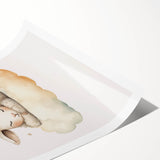Sleeping Lamb Nursery Wall Art – Baby Room Decor & Kids Prints