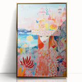 Acrylic Glass Art for Kids – Fantasy Castle Children's Wall Art