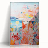 Acrylic Glass Art for Kids – Fantasy Castle Children's Wall Art