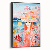 Acrylic Glass Art for Kids – Fantasy Castle Children's Wall Art