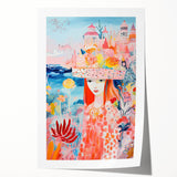 Acrylic Glass Art for Kids – Fantasy Castle Children's Wall Art