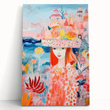 Acrylic Glass Art for Kids – Fantasy Castle Children's Wall Art