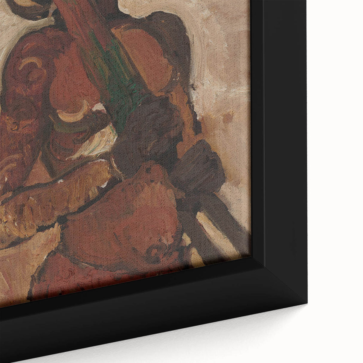 Expressive Warrior Portrait - Bold Modern Art Print by Cyprián Majerník