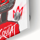 Bold Pop Art Wall Art - Red, Brown, and Black Canvas Print