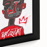 Bold Pop Art Wall Art - Red, Brown, and Black Canvas Print