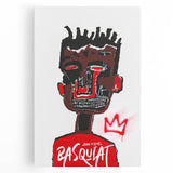 Bold Pop Art Wall Art - Red, Brown, and Black Canvas Print