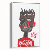 Bold Pop Art Wall Art - Red, Brown, and Black Canvas Print