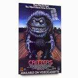Retro Wall Art - Critters Vintage Horror Movie Poster