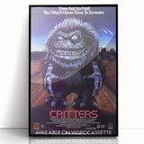 Retro Wall Art - Critters Vintage Horror Movie Poster