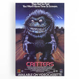 Retro Wall Art - Critters Vintage Horror Movie Poster