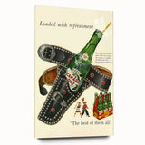 Retro Canada Dry Ad Poster | Vintage Soda Wall Art