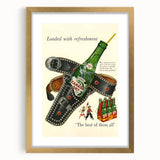 Retro Canada Dry Ad Poster | Vintage Soda Wall Art