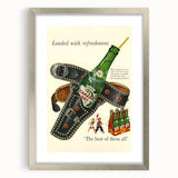Retro Canada Dry Ad Poster | Vintage Soda Wall Art