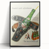 Retro Canada Dry Ad Poster | Vintage Soda Wall Art